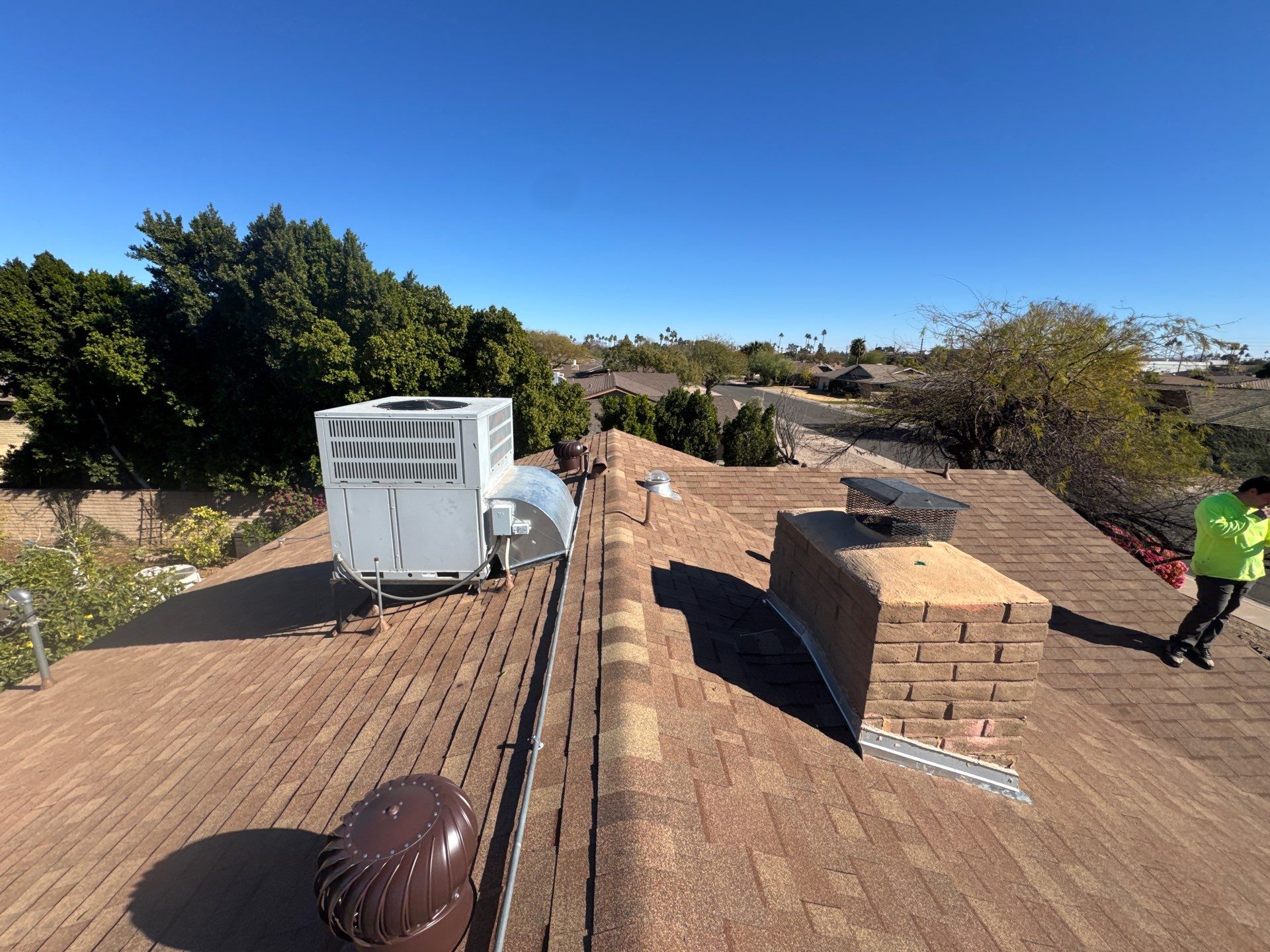 Desert Tan Shingles by Reimagine Roofing