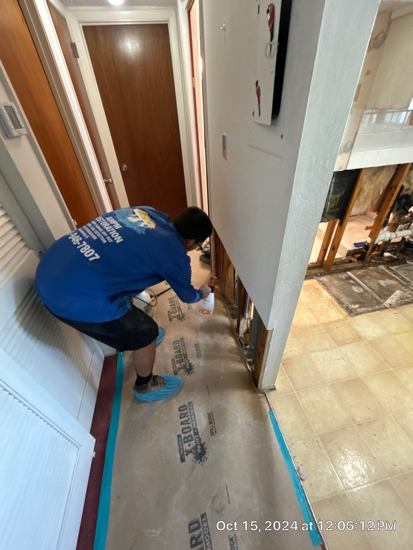 Mold Inspection by Ampm Restoration Services
