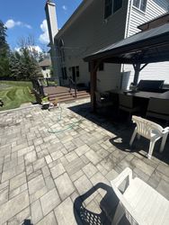 Window Cleaning in Warren Township, NJ — Gallo Bros job photo
