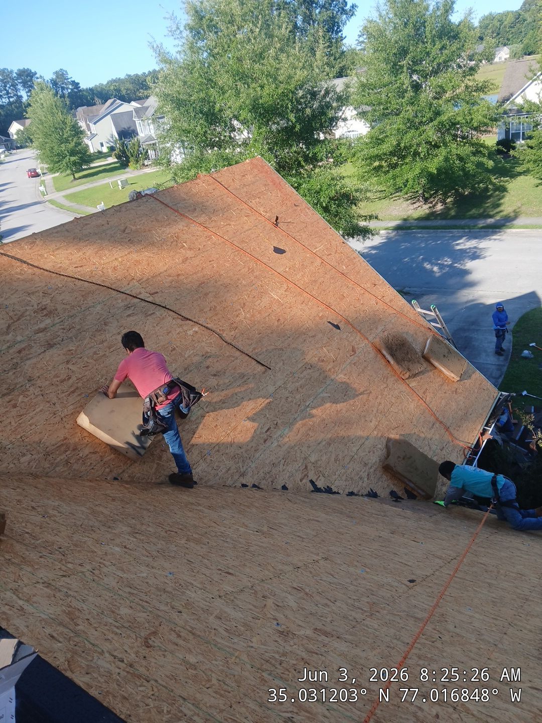 FORTIFIED Roof Replacement using Certainteed Landmark Pro Max Def Red Oak by RGR Construction and Roofing, LLC