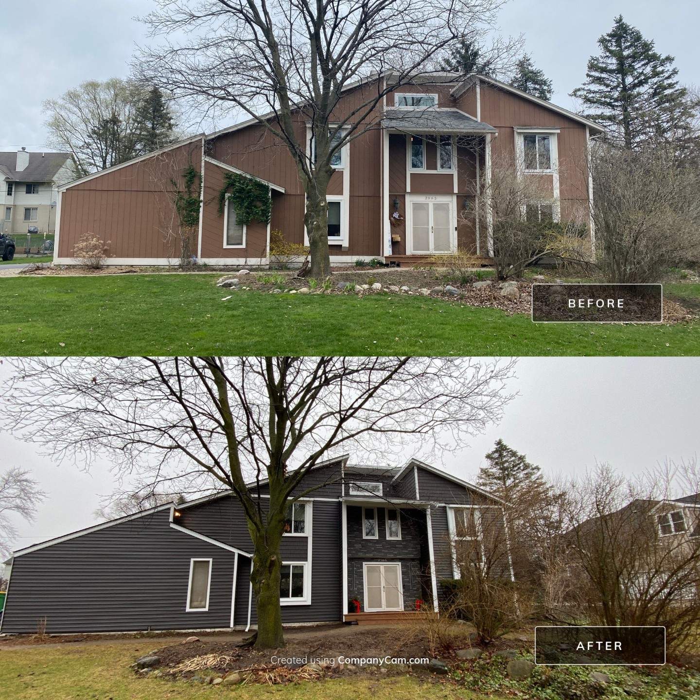 CertainTeed Monogram D5 Slate + Owens Corning Duration Colonial Slate by 180 Contractors