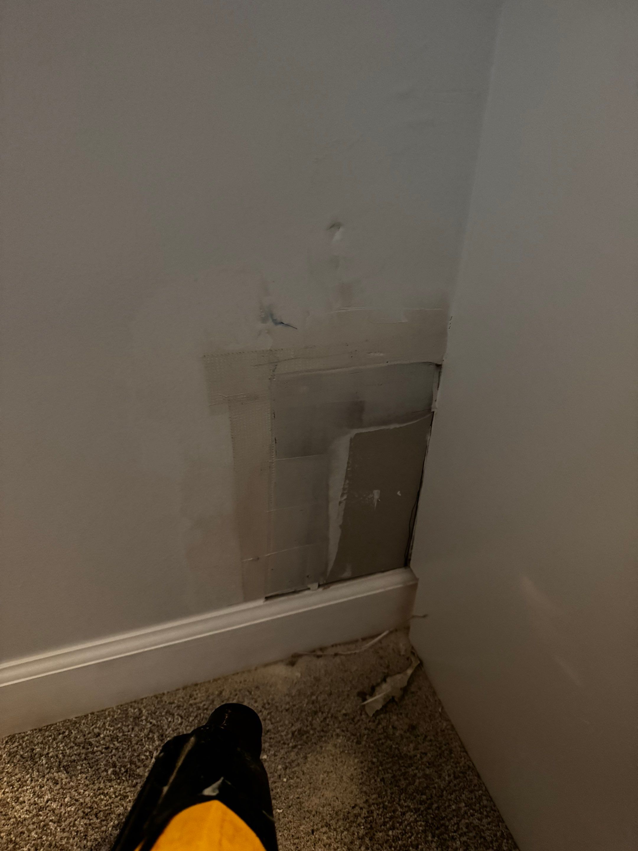 Master Closet Drywall Repair by Praise God Painting, LLC