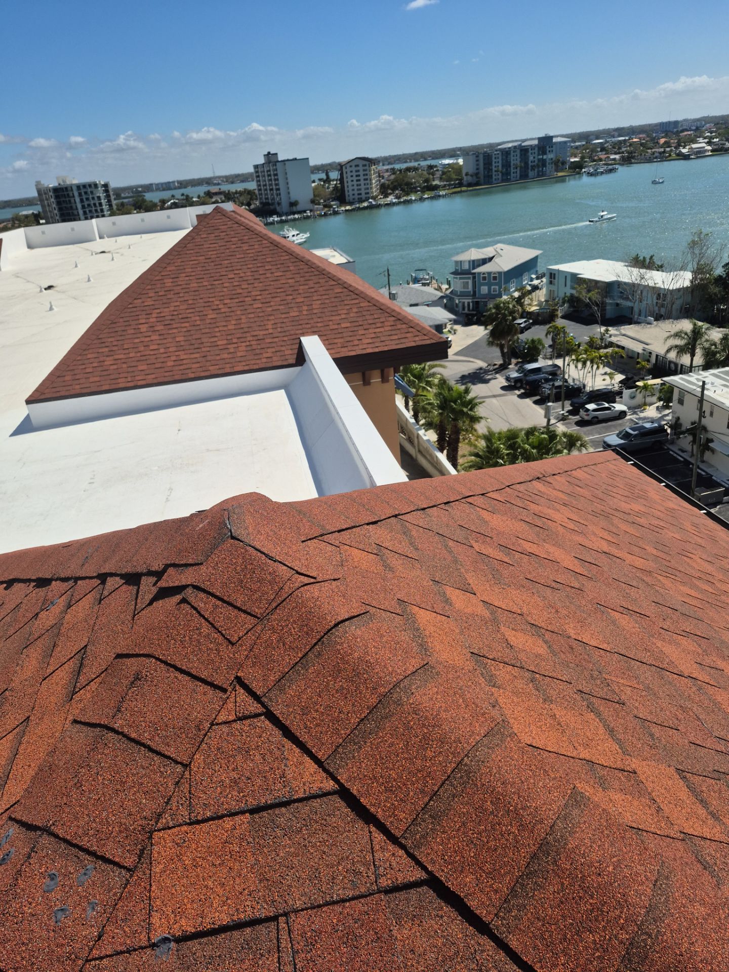 Project in Clearwater 33767 by Mitchell Roofing Company LLC 
