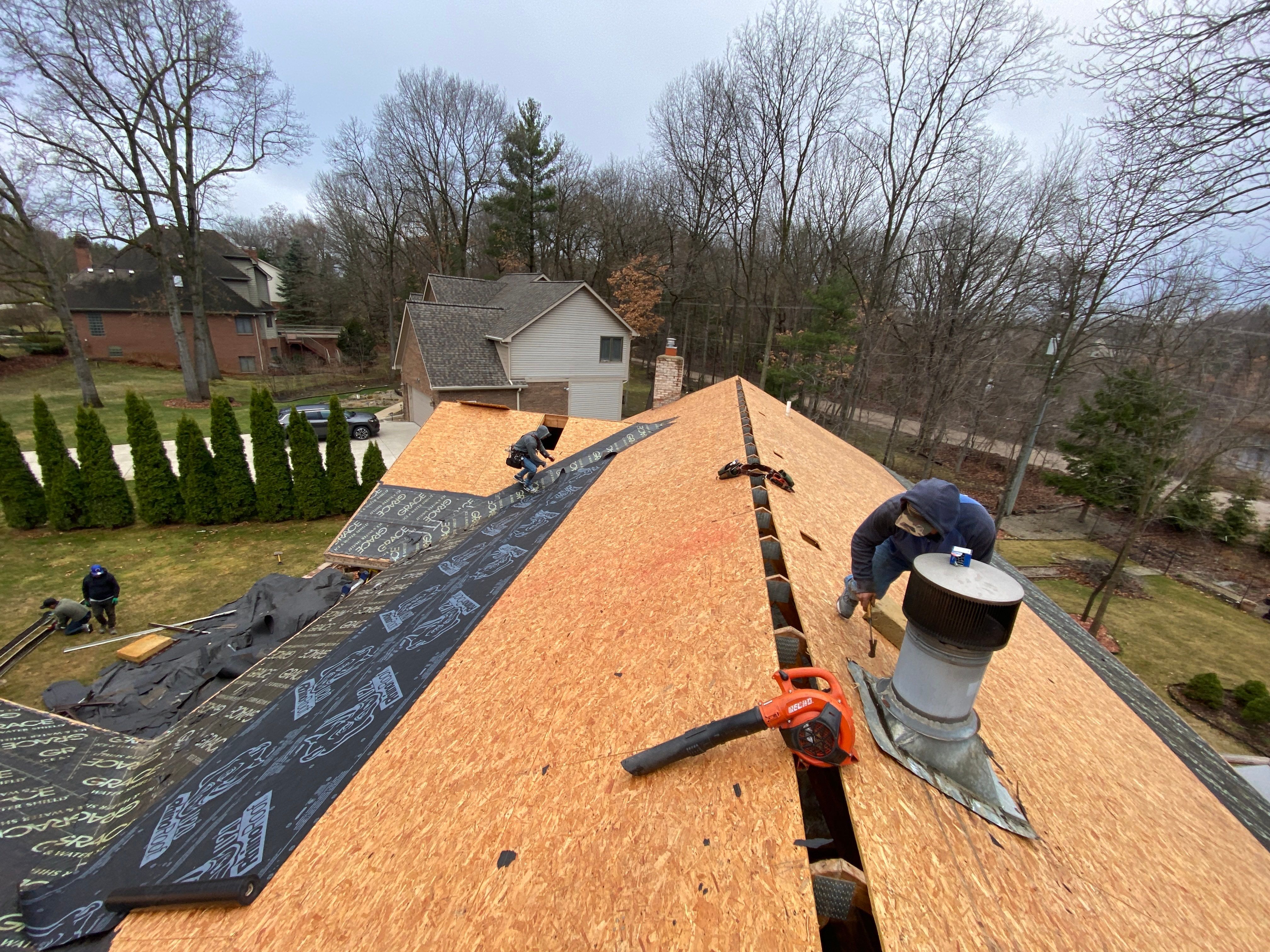 Roof Replacement using CertainTeed Landmark by 180 Contractors