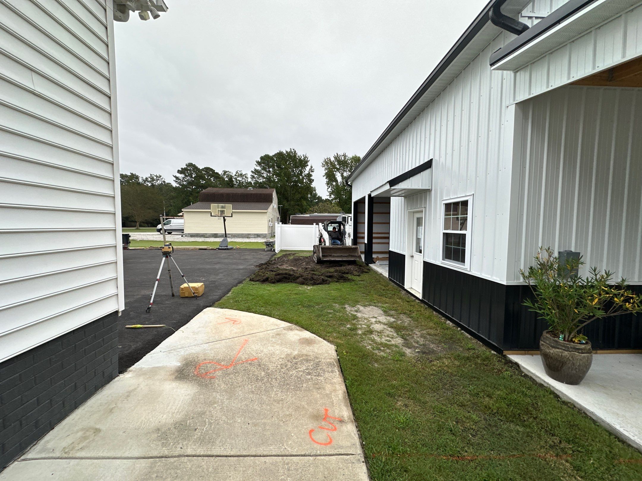 Project in Chesapeake by Sam The Concrete Man Virginia Beach