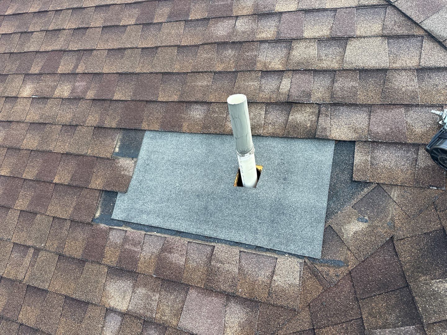 Hail Damage using Owen's Corning Duration (Lifetime) Shingles by Roof Repair Company