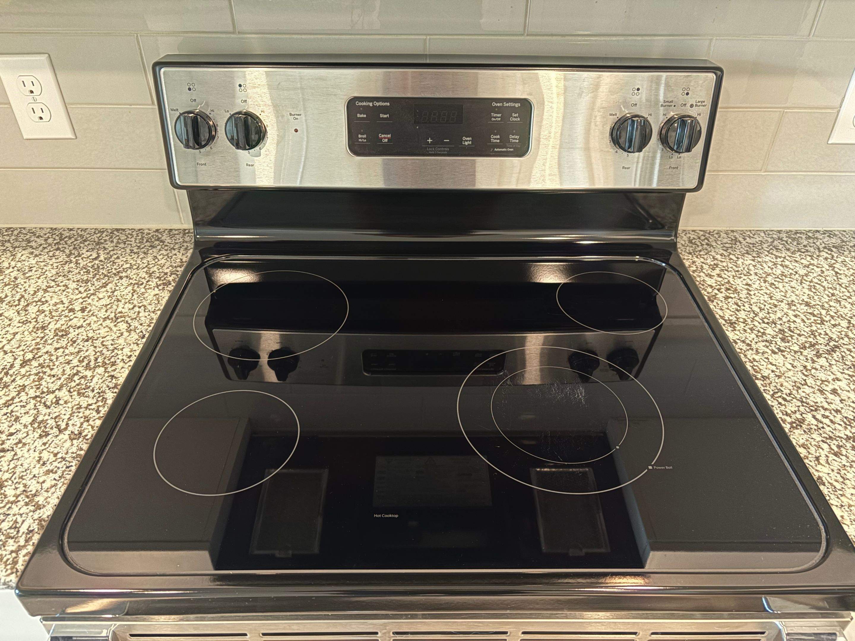 Glass Cooktop Restoration by Surface Experts - Cypress / North Katy