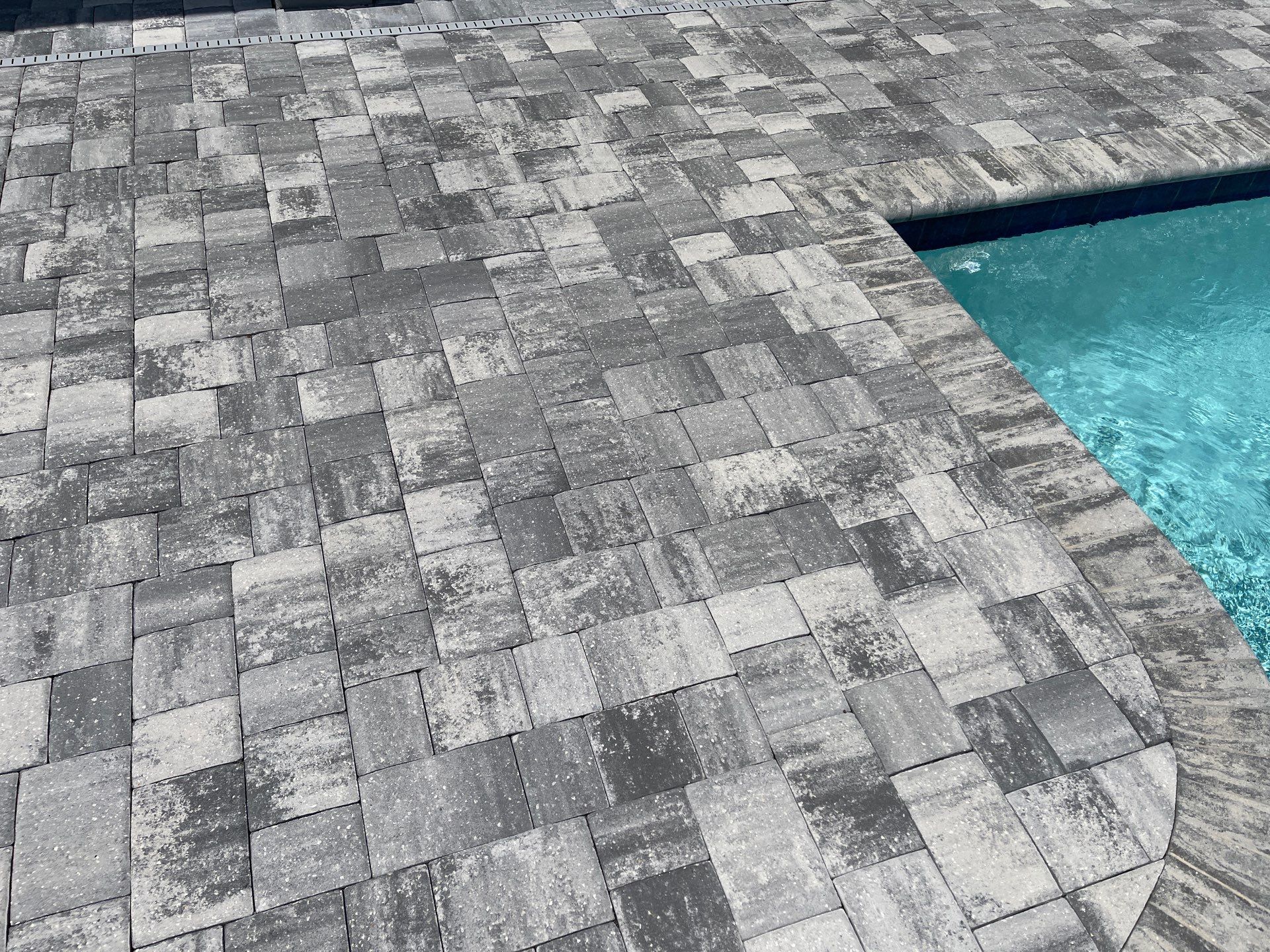 Pool Pavers using Concrete Sealant by DuraSeal