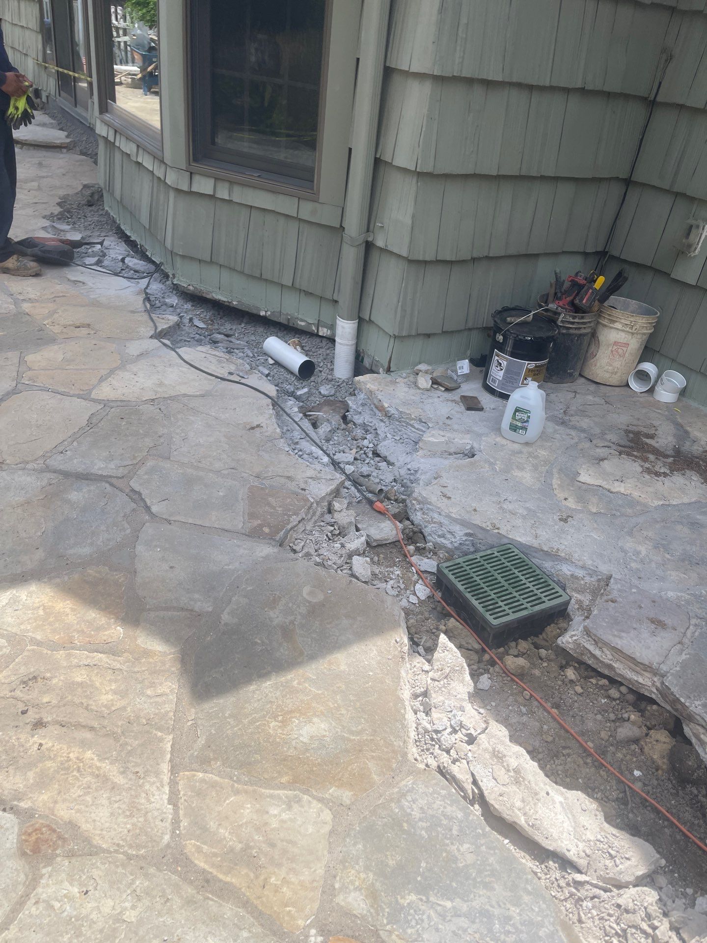 Mt. Misery Rd. Huntington, NY by A.M. Shield Waterproofing, Corp.