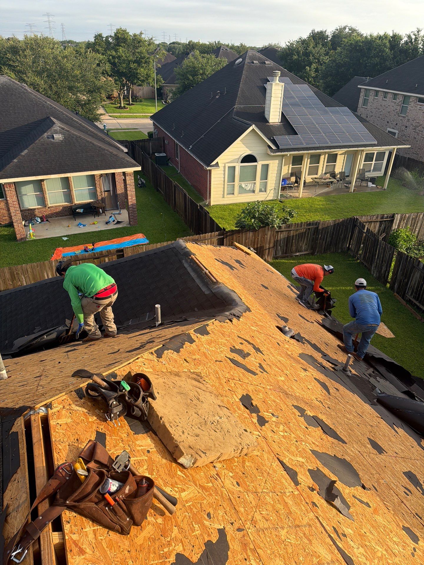 Roof Replacement in Grand Mission, Richmond TX by Roof Repair Company