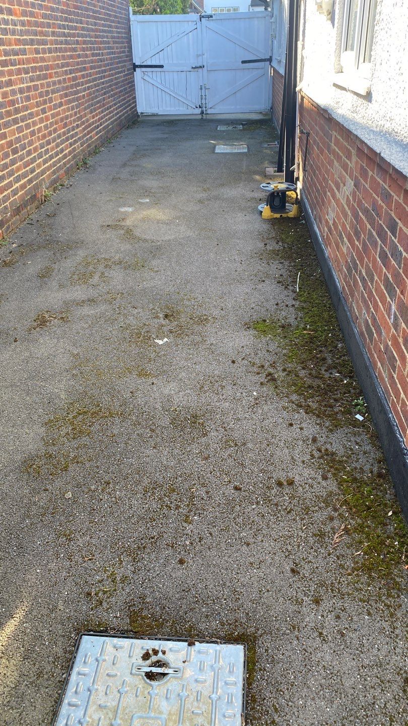 Exterior Clean - Roof - Patio - Driveway using honda 21 ltr/min by Ges Exterior Cleaning ltd