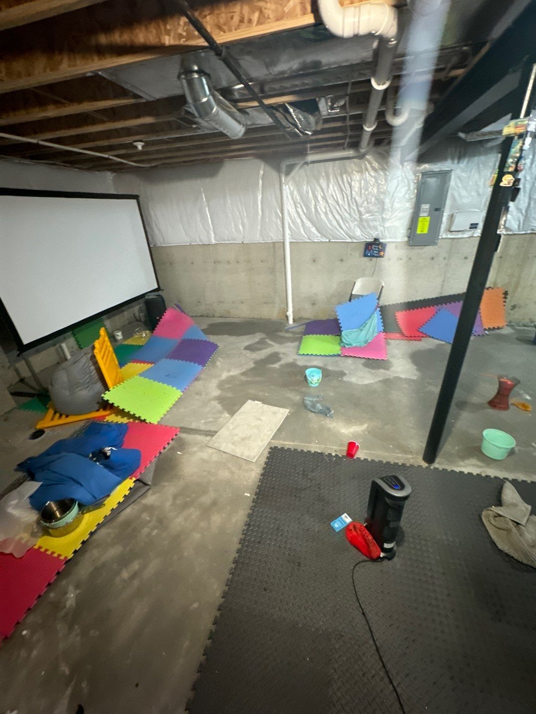 Project in South Lyon by EzDry Water Mitigation & Property Restoration