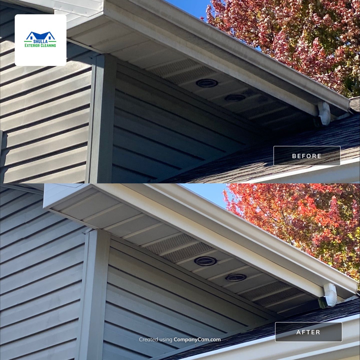 House wash and window clean by Shulla Exterior Cleaning