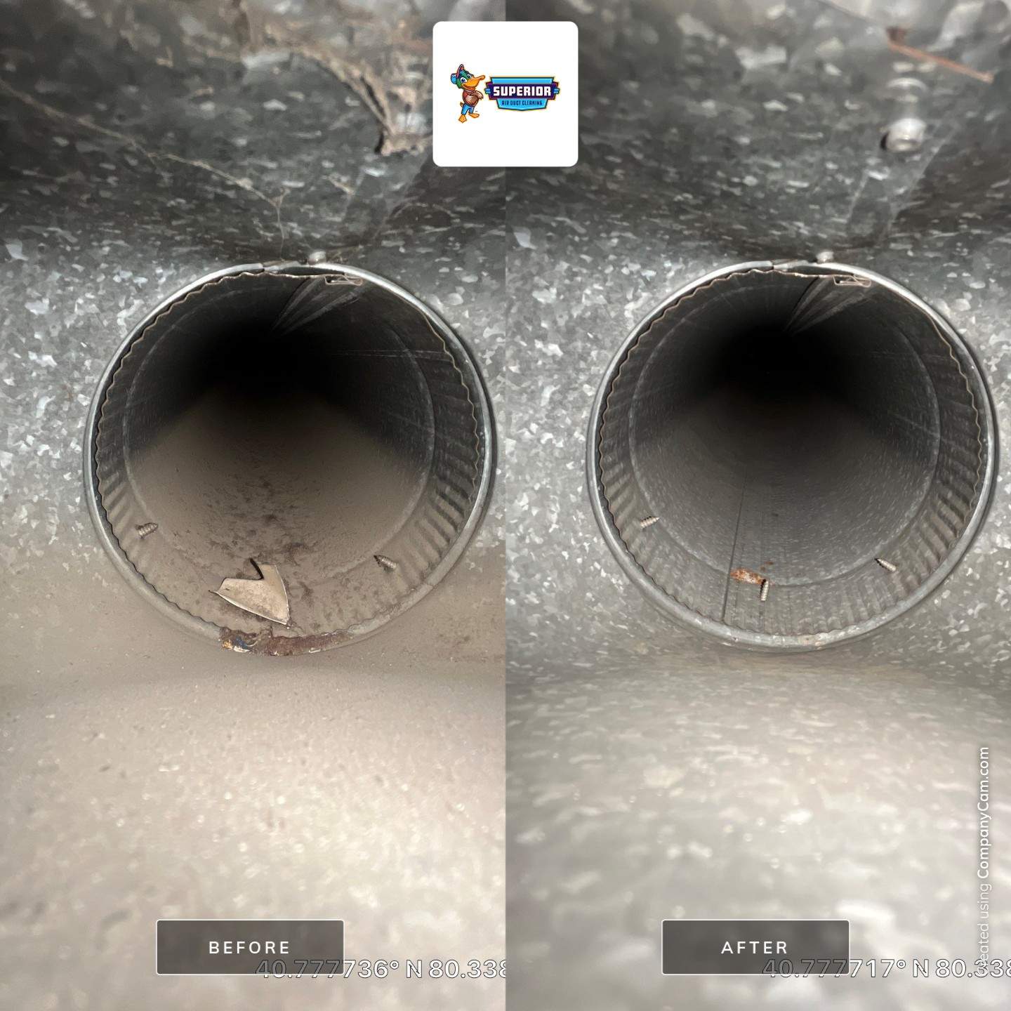 Air Duct Cleaning With a Vacuum Truck in Beaver Falls, PA by Superior Air Duct Cleaning