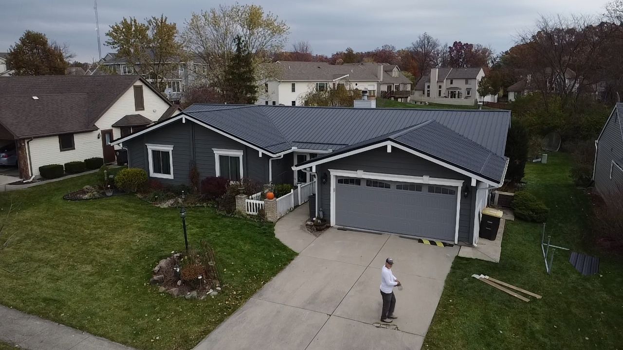 Exposed Fastener Metal Roof Replacement – Fort Wayne, IN by 4Ever Metal Roofing