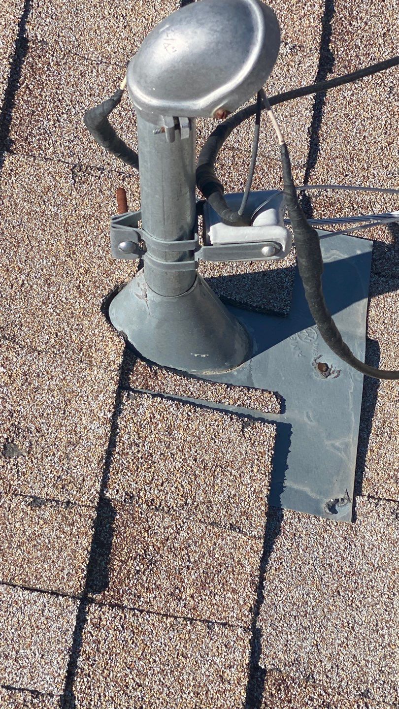 Re-Roof Due to Hail Storm  by Black Belt Roofing 
