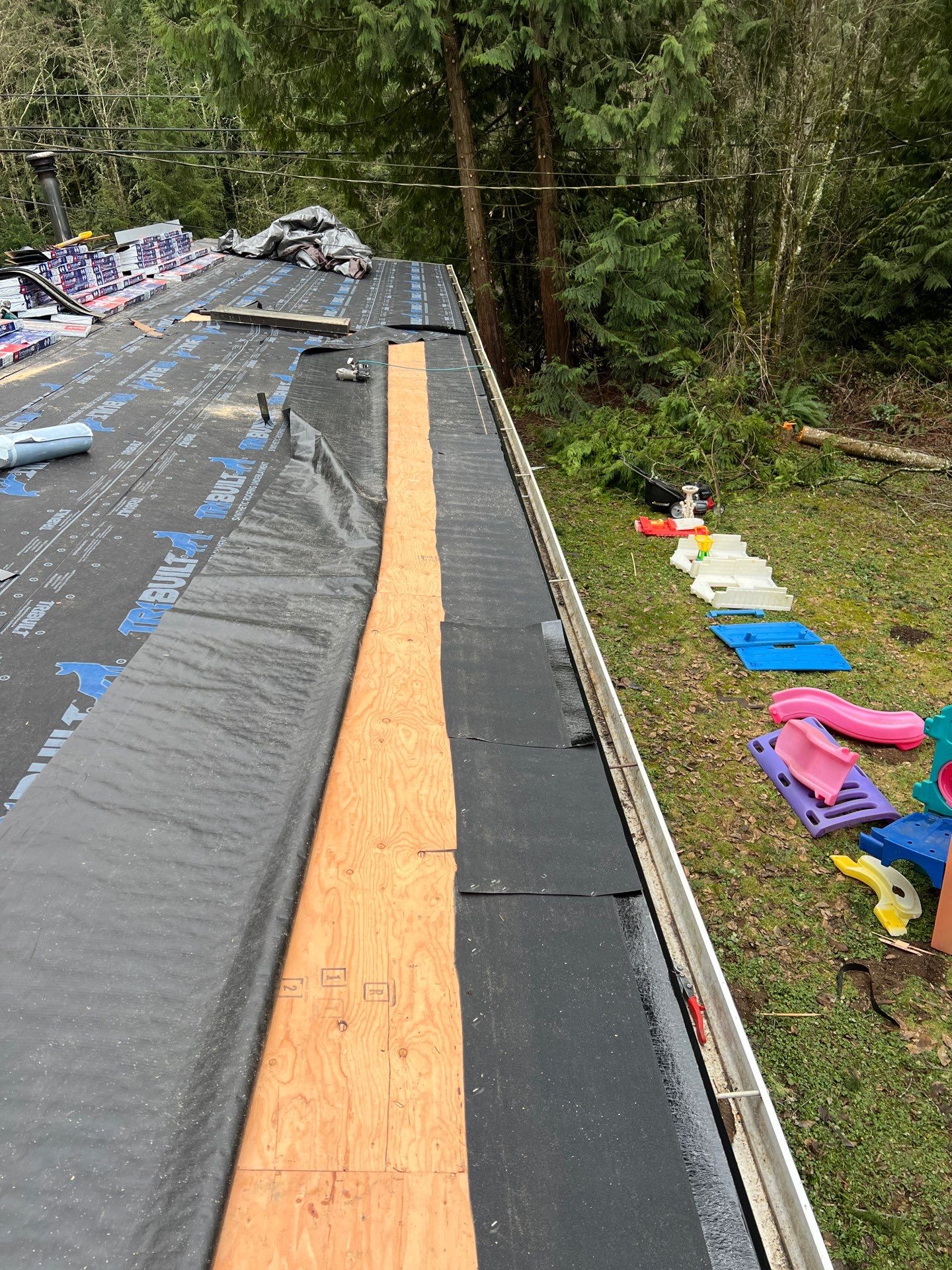 Residential Roofing Installation using GAF HDZ Shingles by Roofing Formula LLC