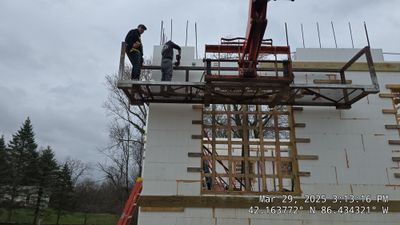 Voss Residence 3 story ICF Home on Lake Michigan