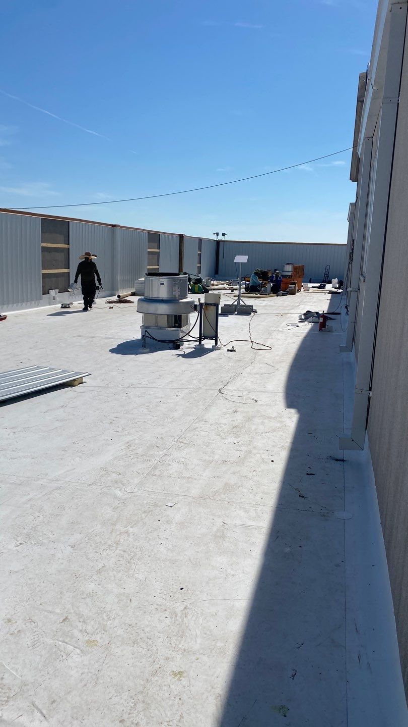TPO Project in McAlester by Decor Roofing & Restoration