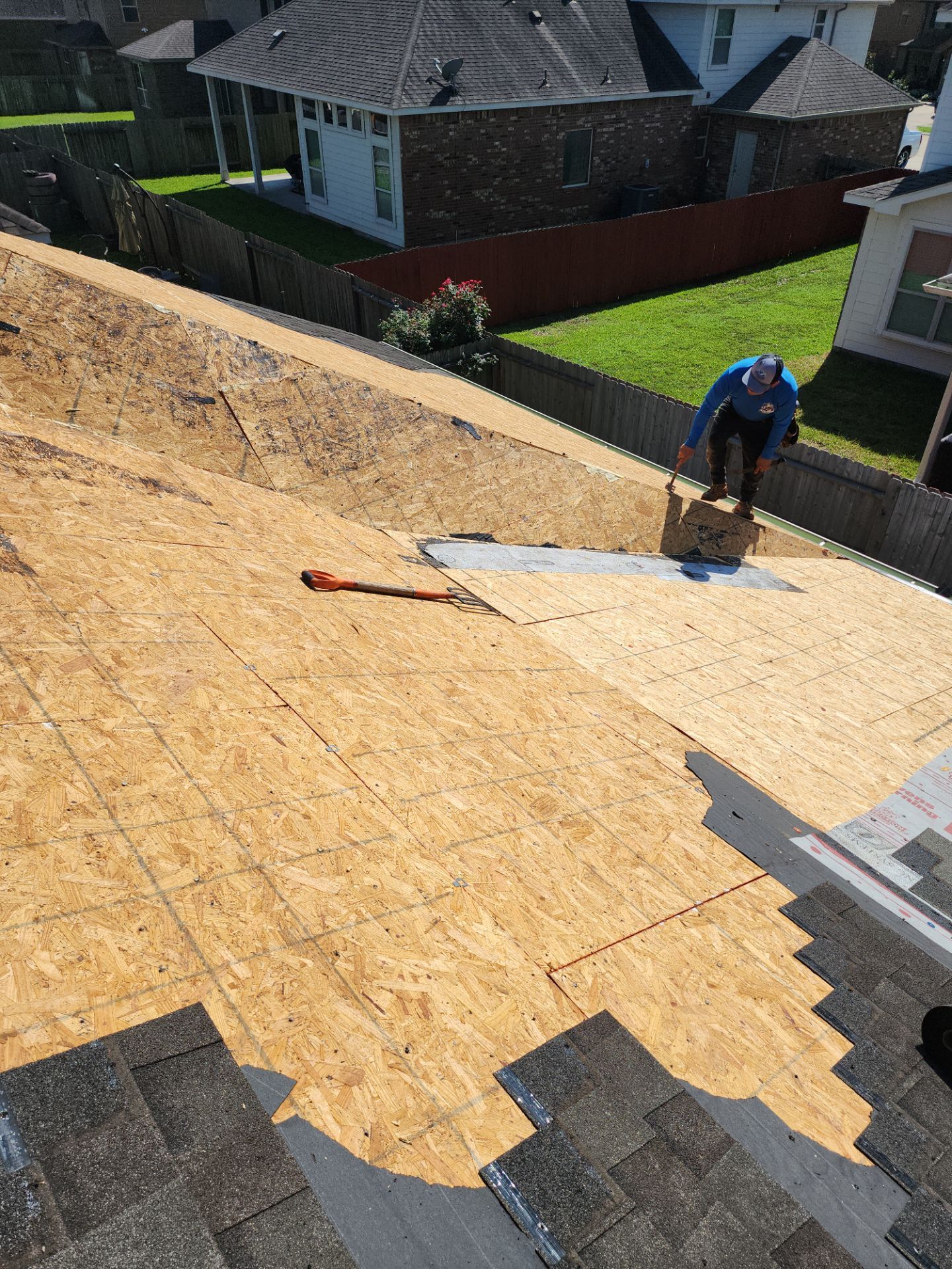 Residential Roofing Repair using Owen's Corning Duration (Lifetime) Shingles by Roof Repair Company