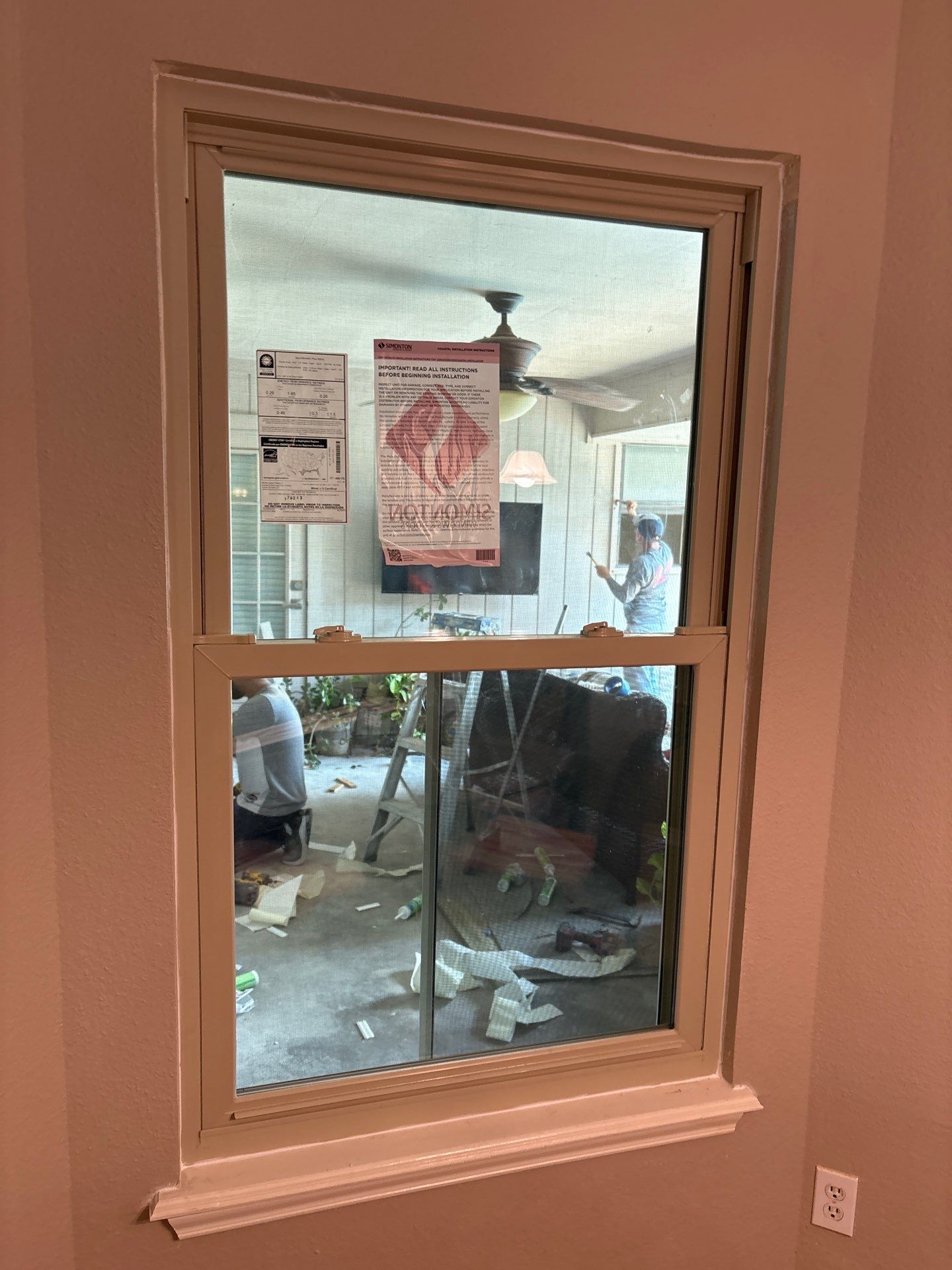 Impact windows brick install by Bayfront Roofing and Construction