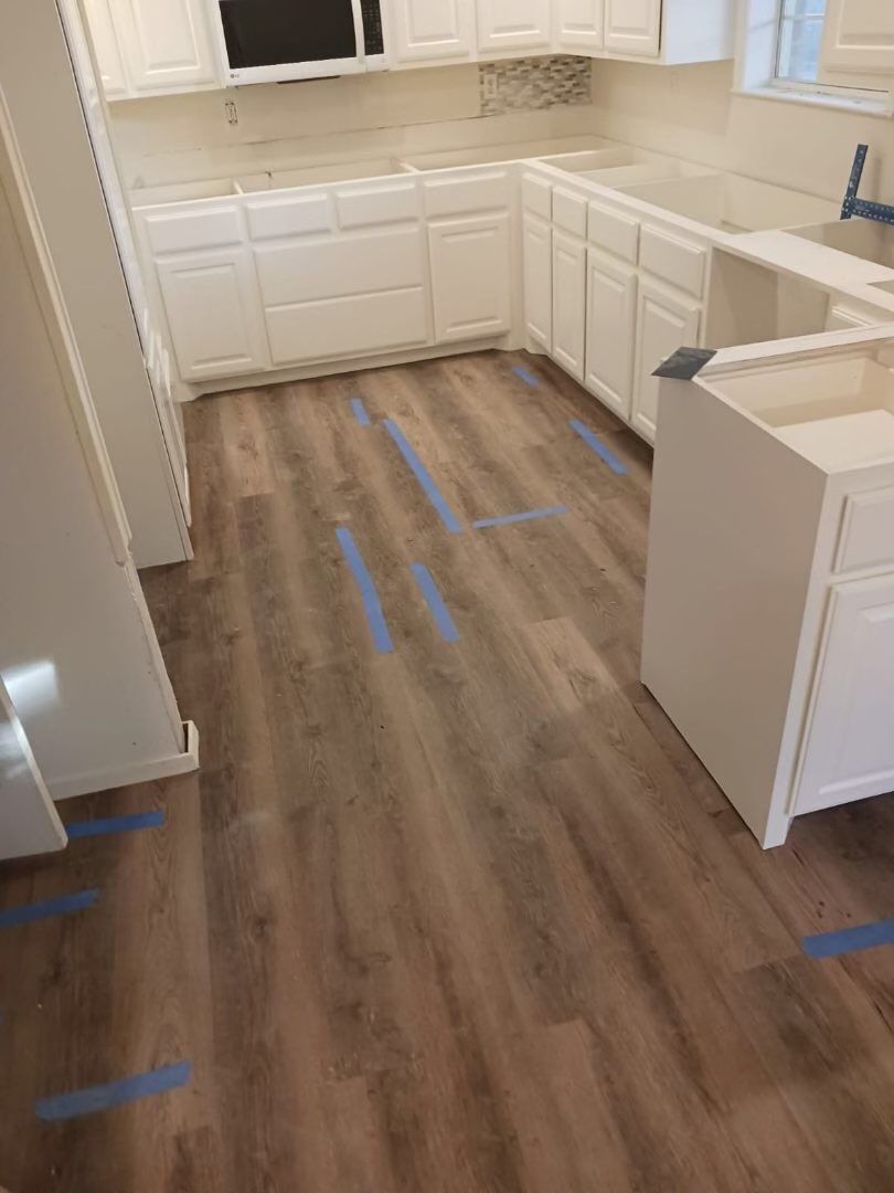 Home Remodel after Huge Water Damage by L&T General Contractors and Restoration INC