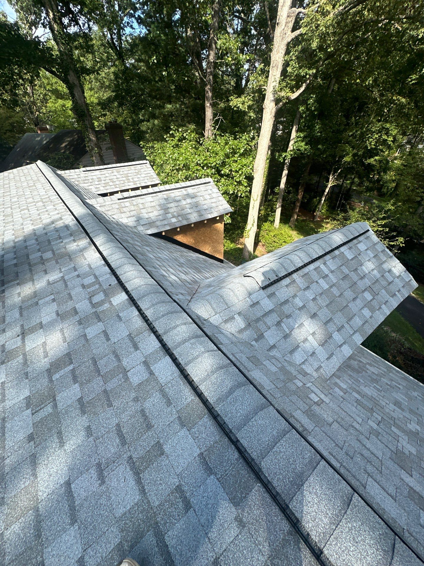 Architectural Shingle Roof Replacement as Part of an Addition by Cade Construction