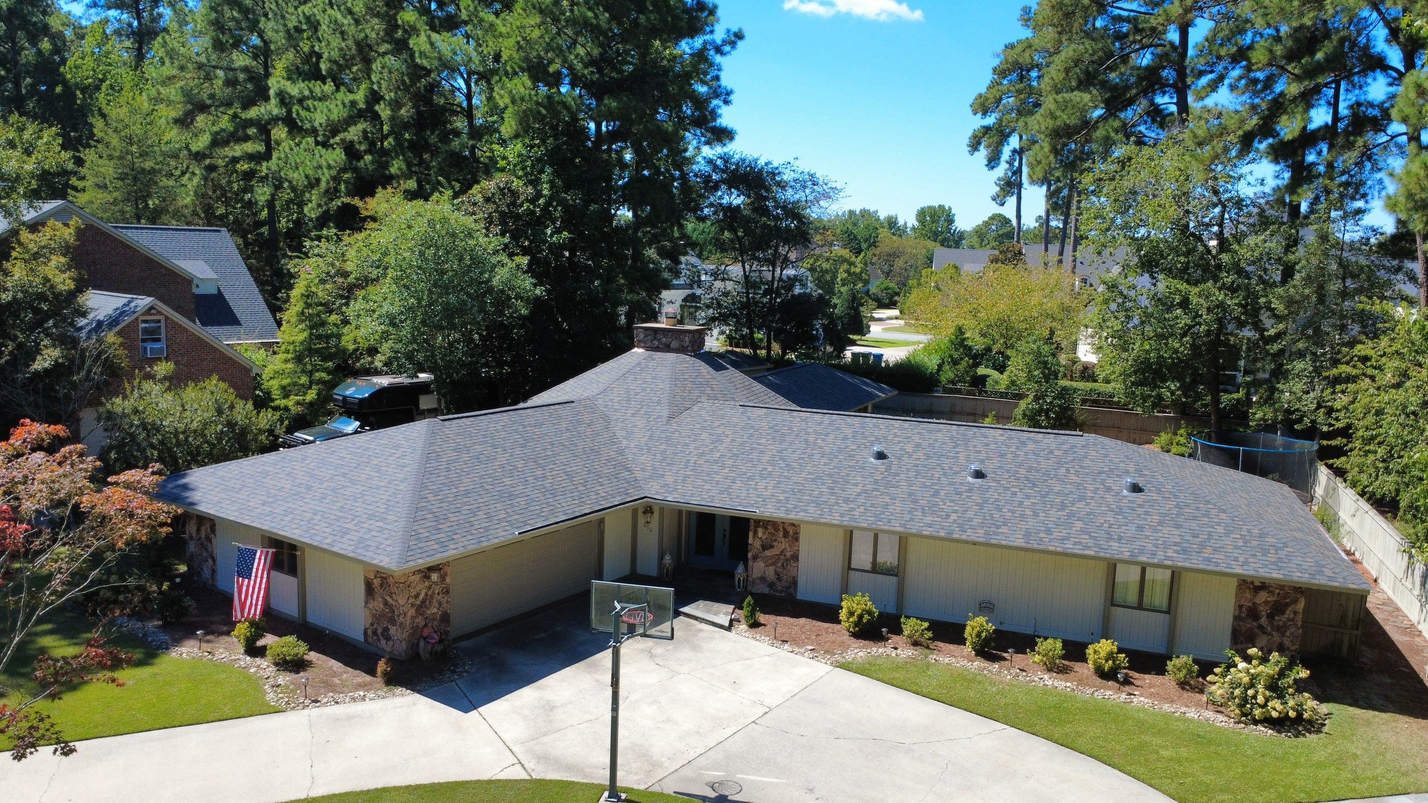 Roof Replacement in Greenville by Roofing Solutions