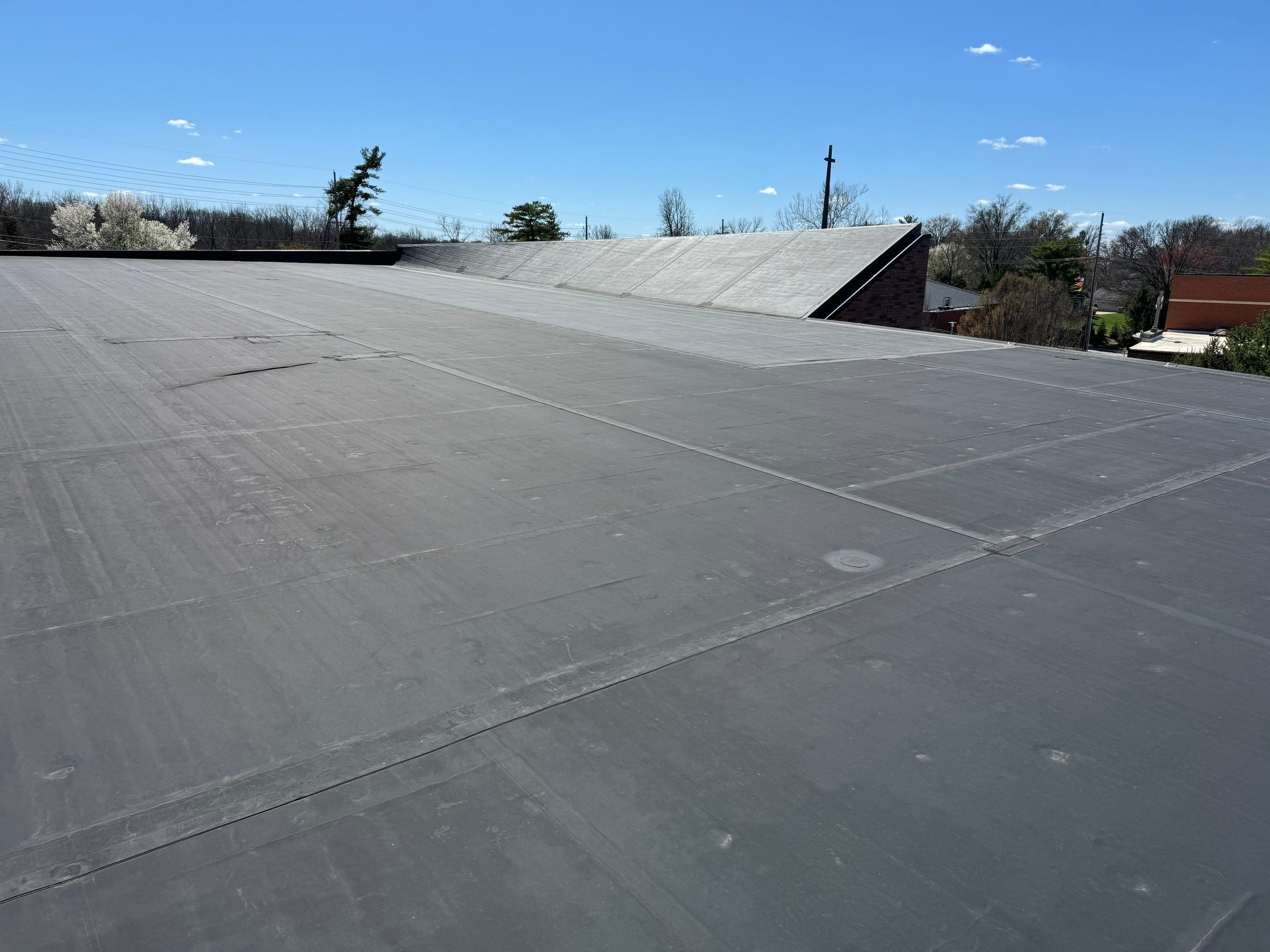 St. Gerard Majella School – Commercial Roof Repairs & Maintenance Program (Kirkwood, MO) by St. Louis Roofing Company