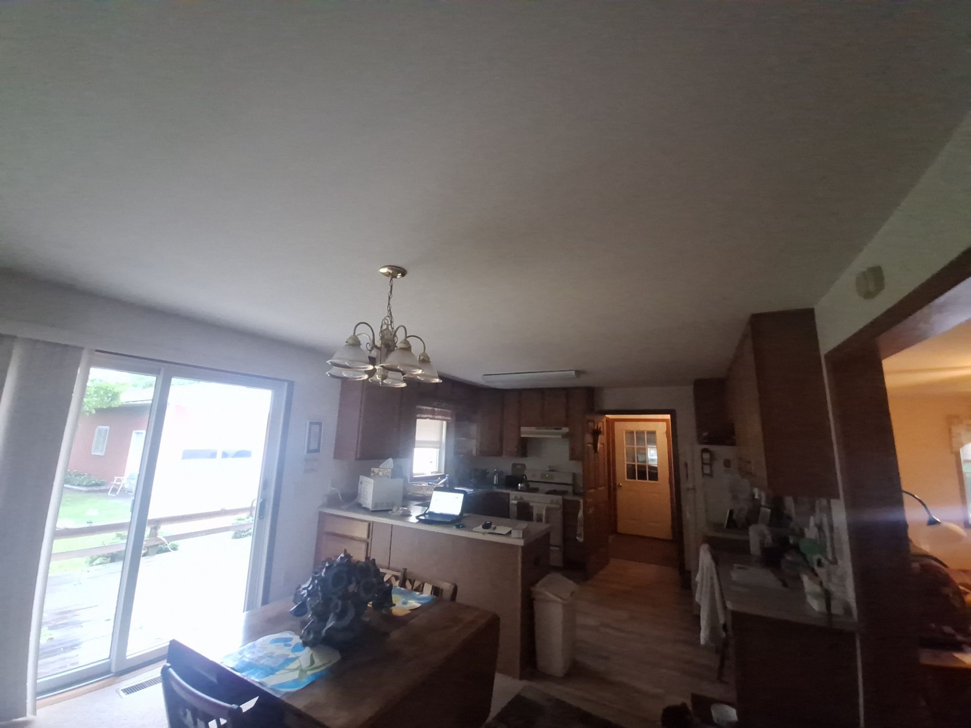Interior Ceiling Repainting in Fremont Michigan by Gordon Painting