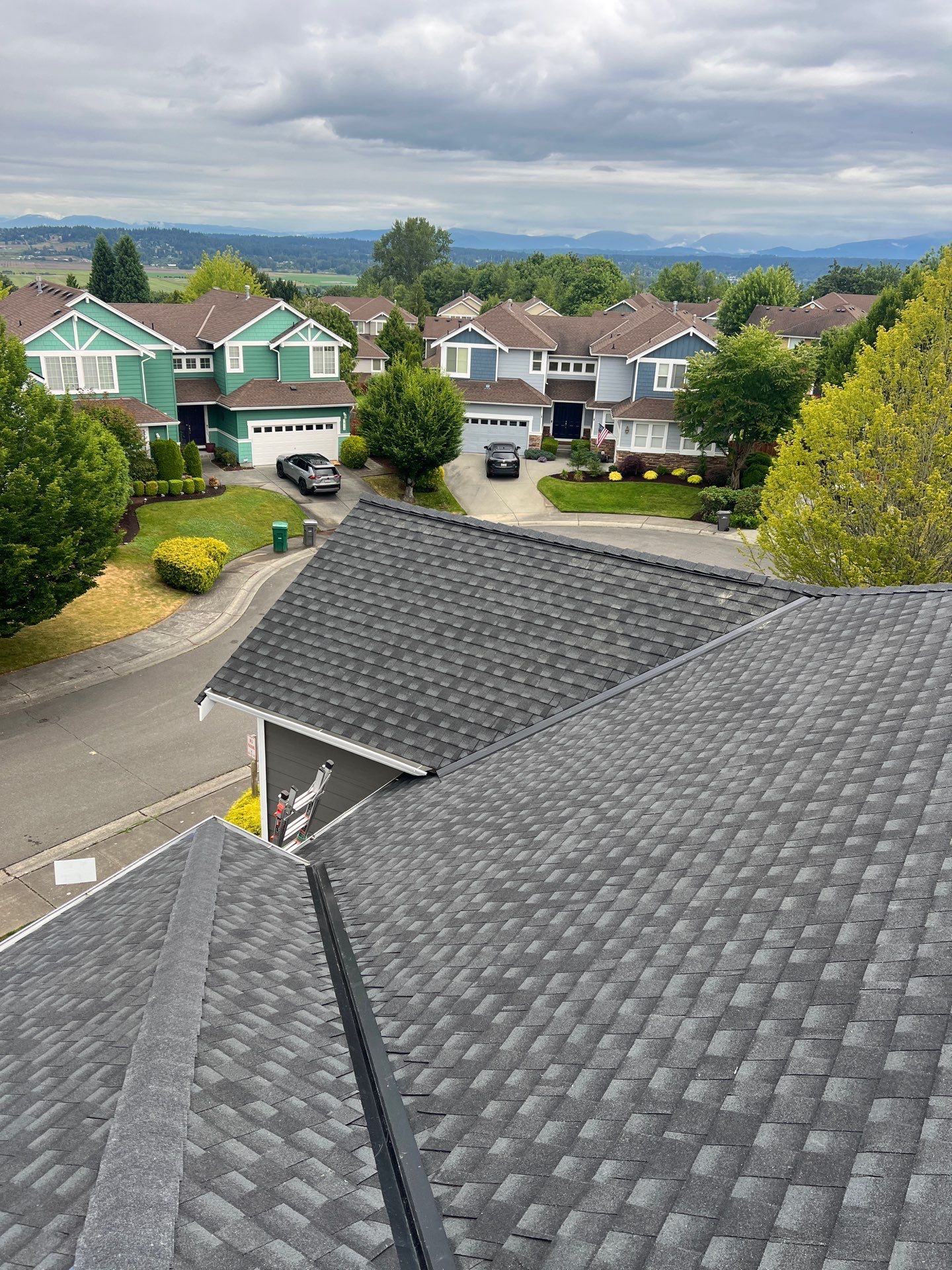 Residential Roofing Installation using GAF UHDZ Shingles by Roofing Formula LLC