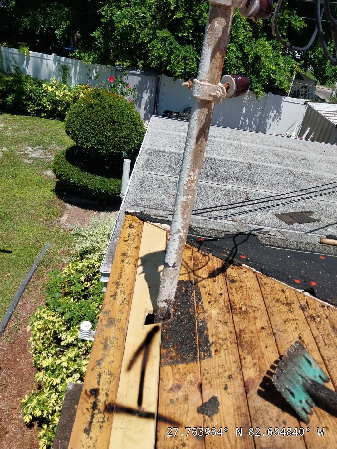 Project in St. Petersburg 33711 by Mitchell Roofing Company LLC 