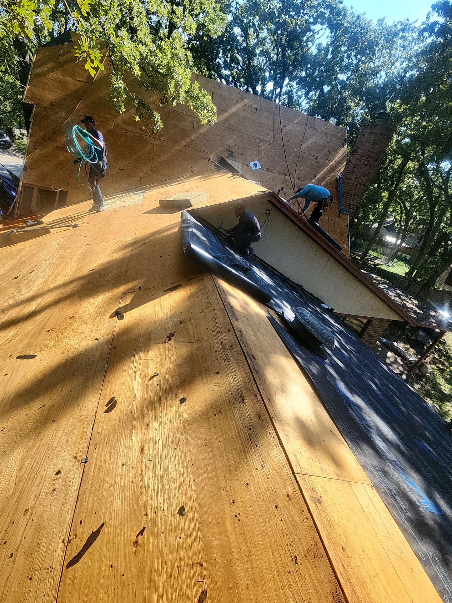 Project in Azle by Lonestar Roofing and Restoration LLC.