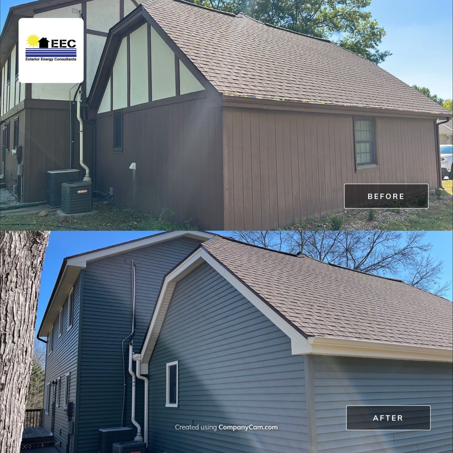 Siding Installation using Spruce Exterior Portfolio Vinyl Siding by EEC Windows, Siding & Roofing