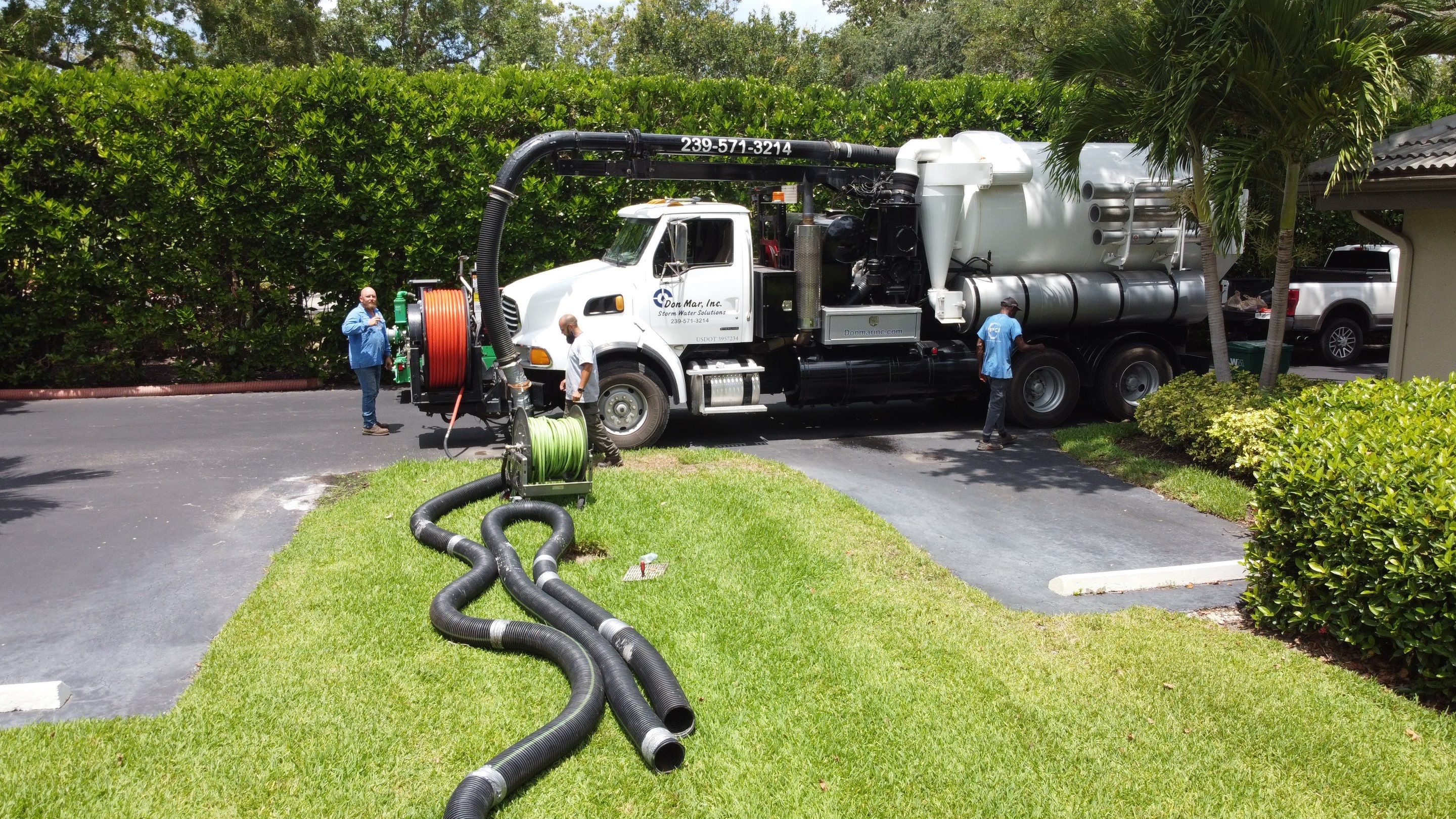 Naples Neighborhood Stormwater System Maintenance by Don Mar, Inc. Storm Water Solutions