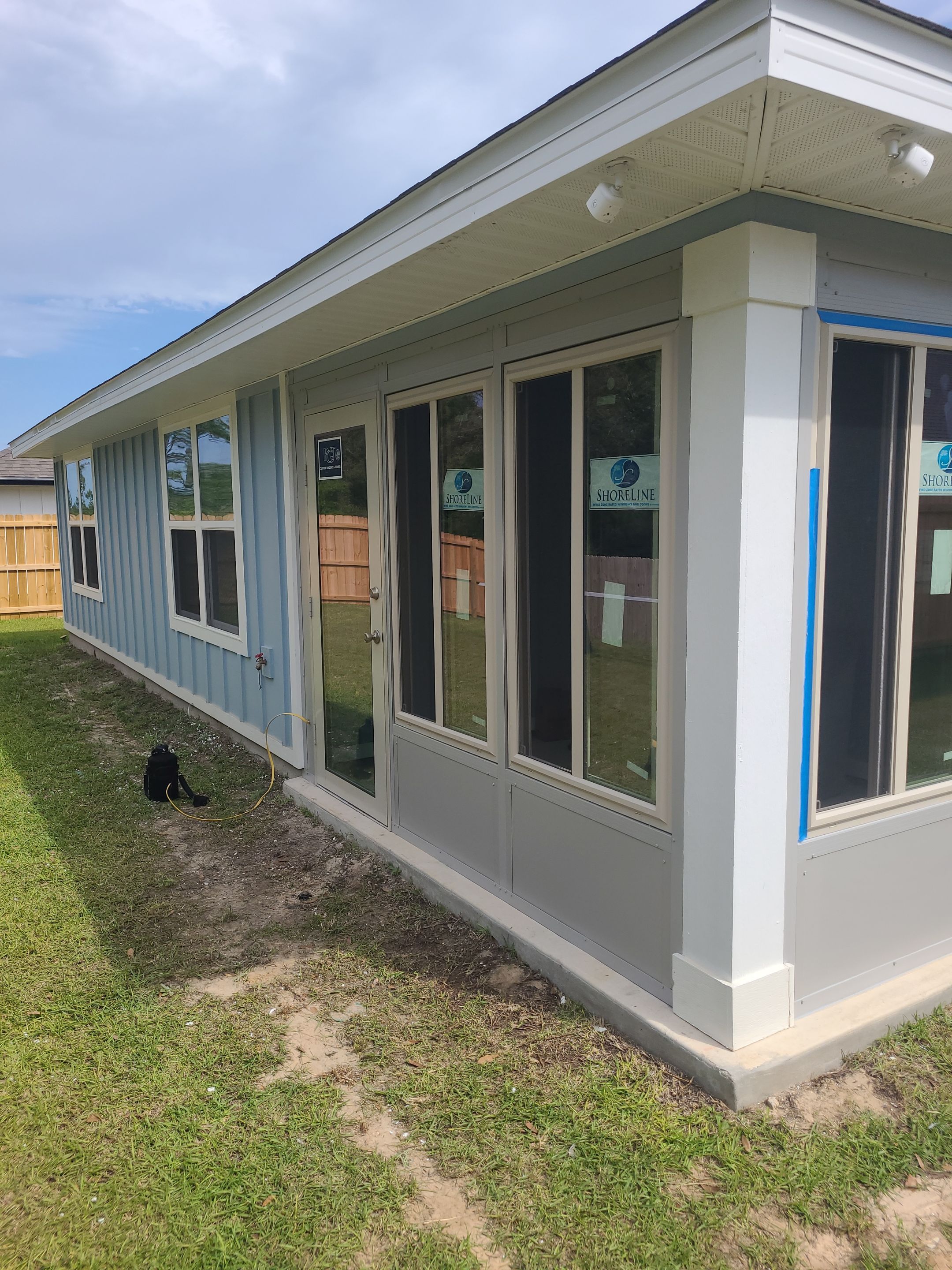 Screen Under Glass Room in Crestview by Titan Sunrooms