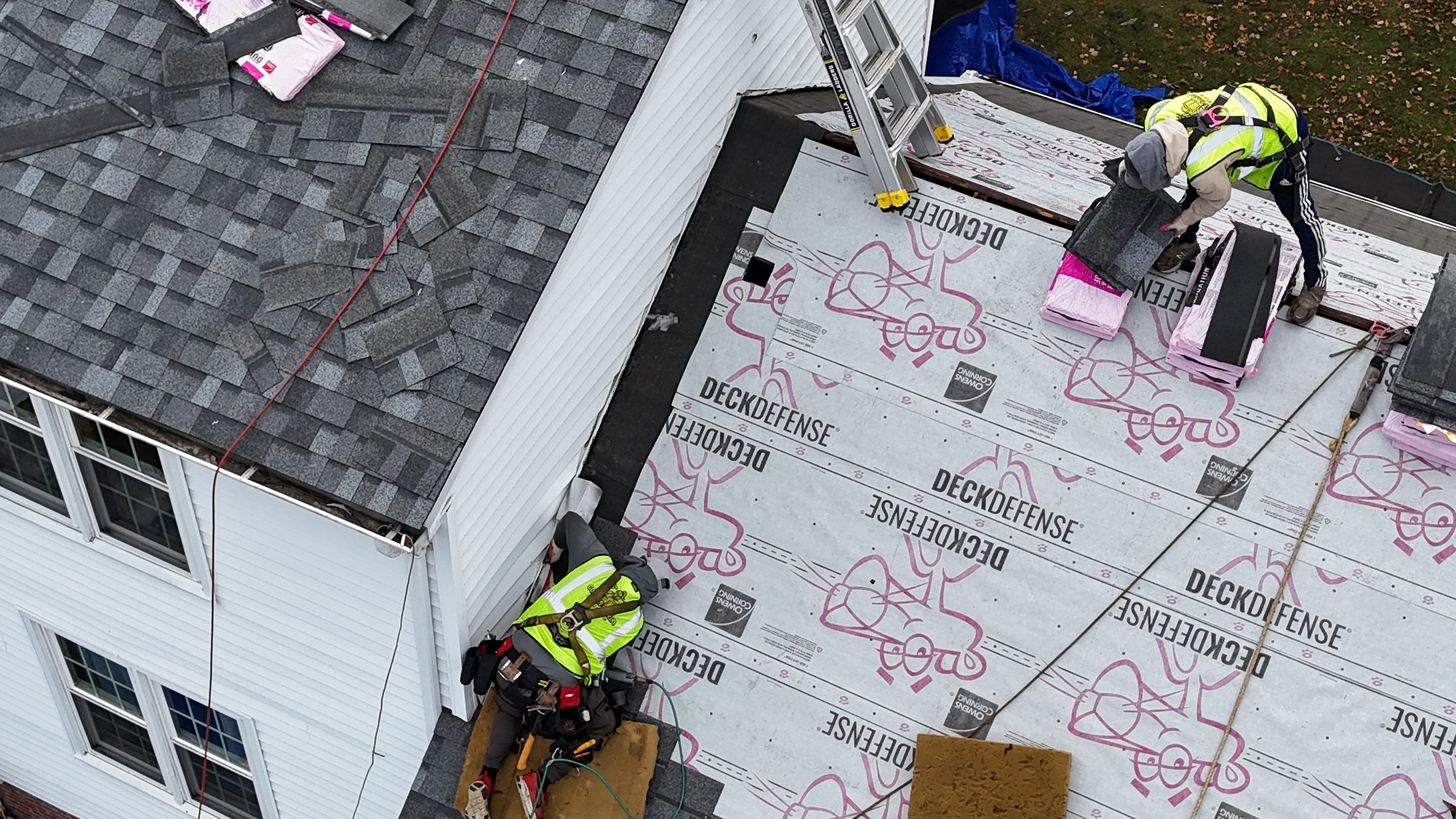 Owens Corning Duration: Slatestone Gray in Glastonbury, Connecticut by Golden Shield Roofing