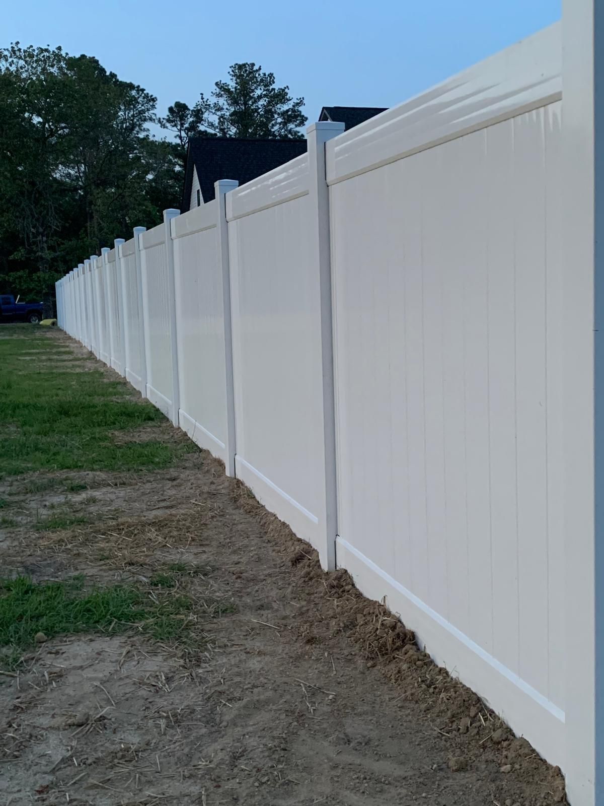 Hamilton Vinyl Privacy Project in Cameron by Superior Fence and Rail