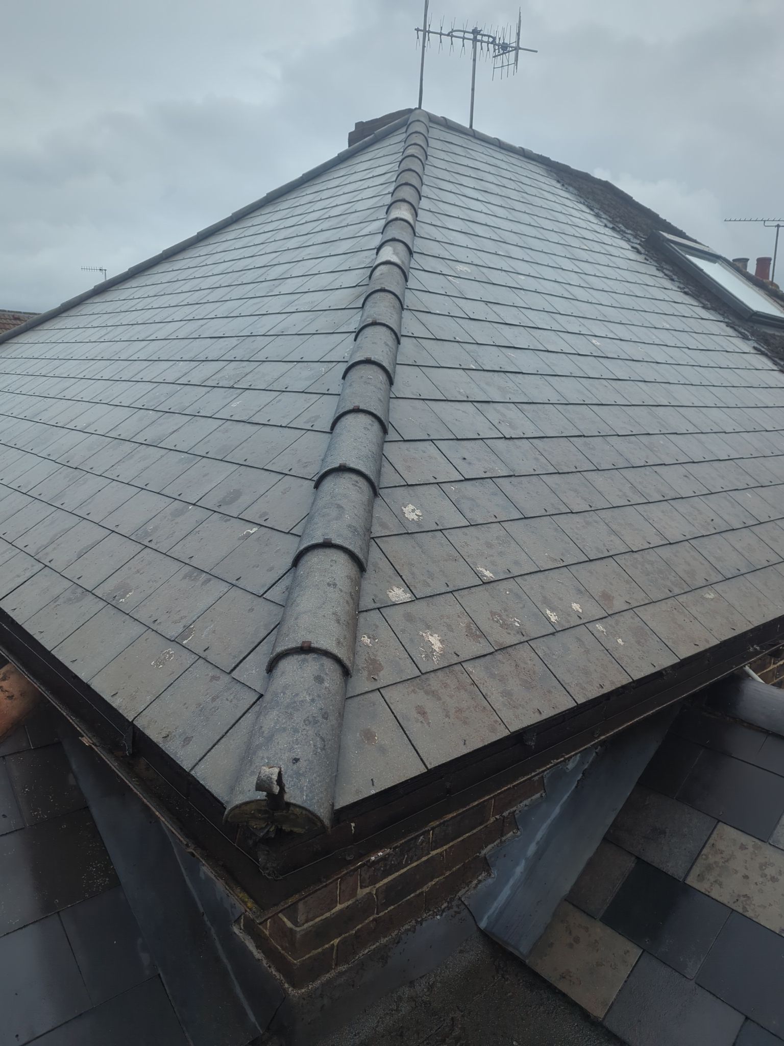 Roof Clean  - Moss Removal - Gutter Clean using Honda 15lpm Low Pressure Washing Machine by Ges Exterior Cleaning ltd