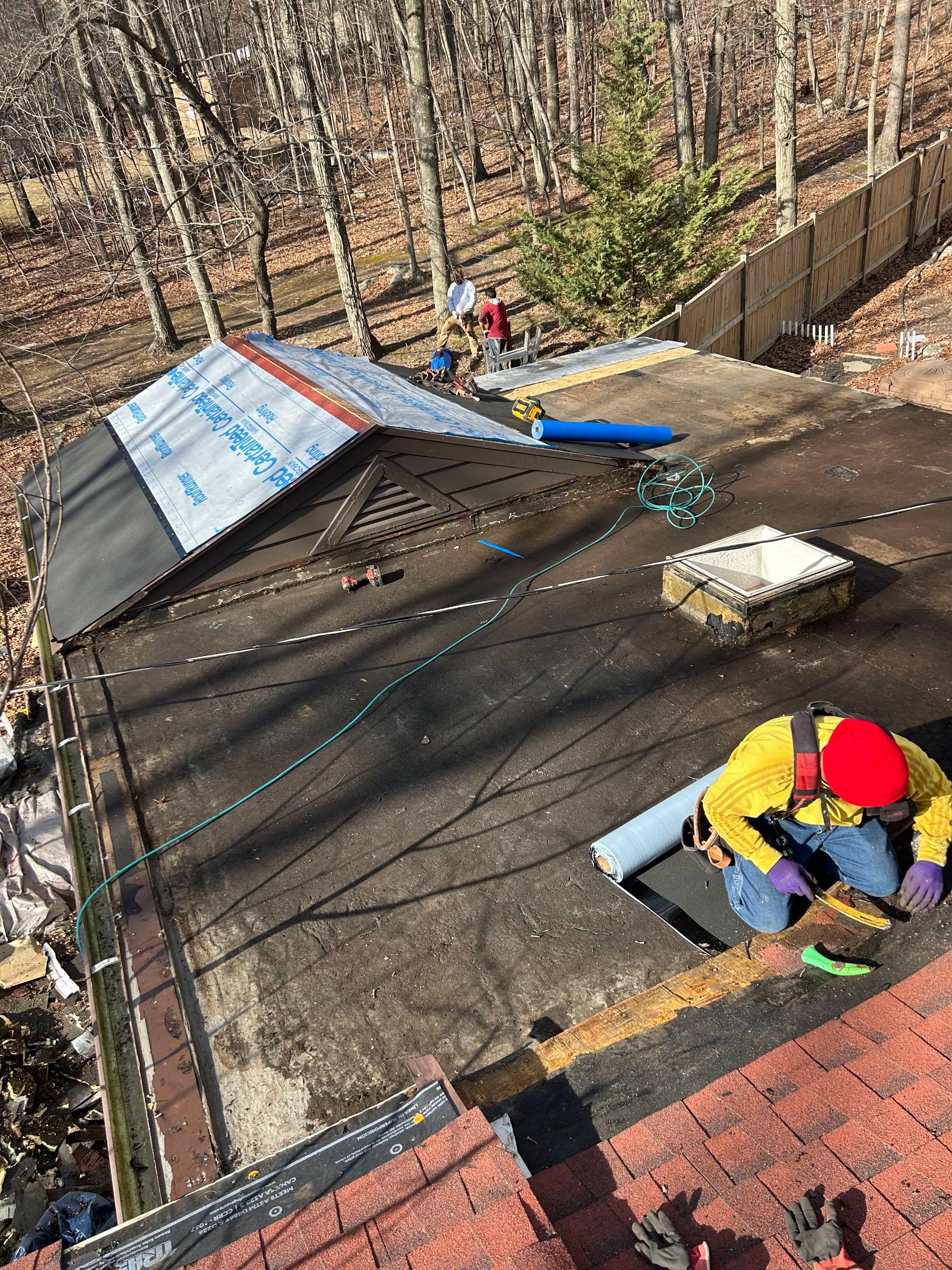 Flat Roof Replacement - EPDM by Winchester Roofing