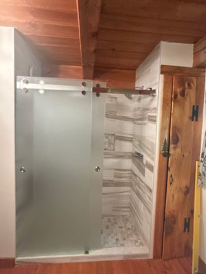 Bathroom Remodel using Alumax Shower