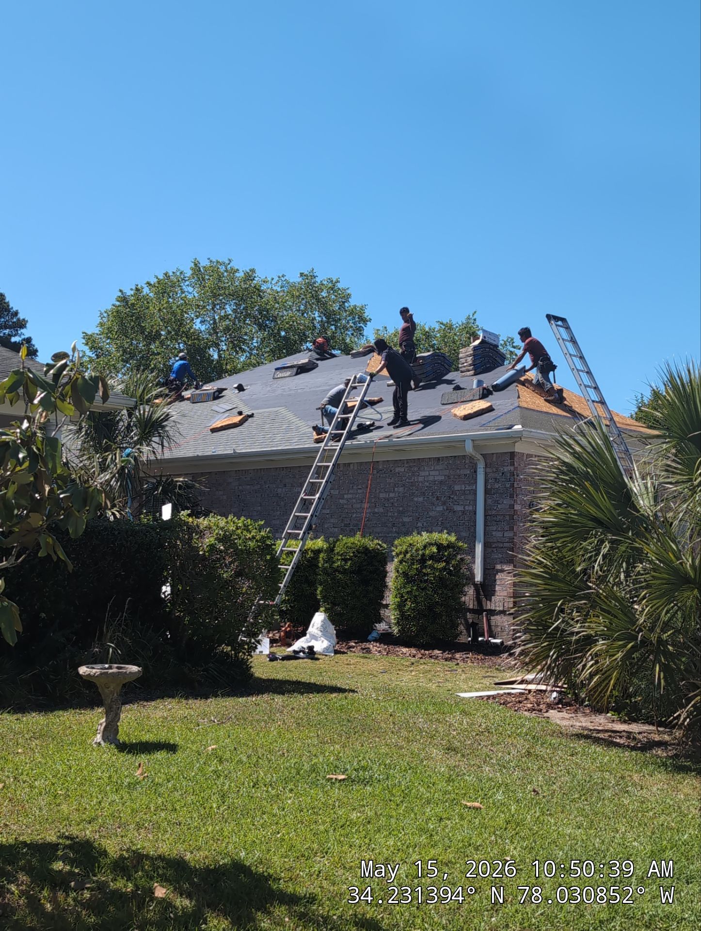 Fortified Roof Replacement in Leland, NC by Local Roofing Contractor using Landmark Pro Colonial Slate by RGR Construction and Roofing, LLC