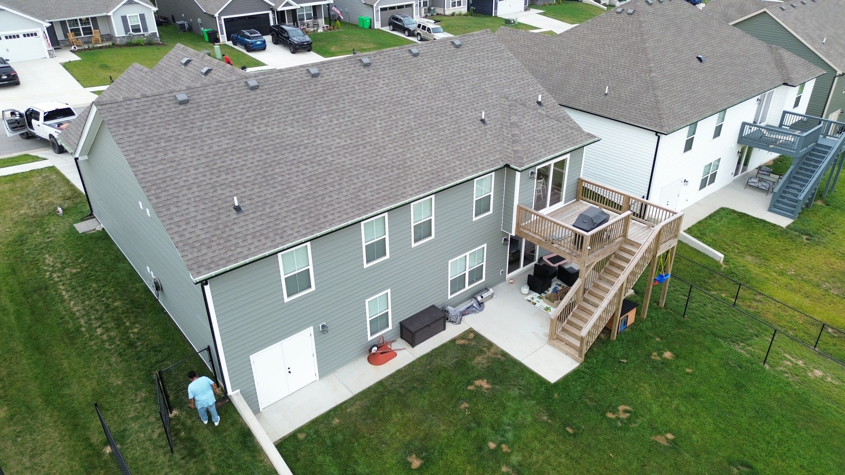 Project in Georgetown by Moss Roofing