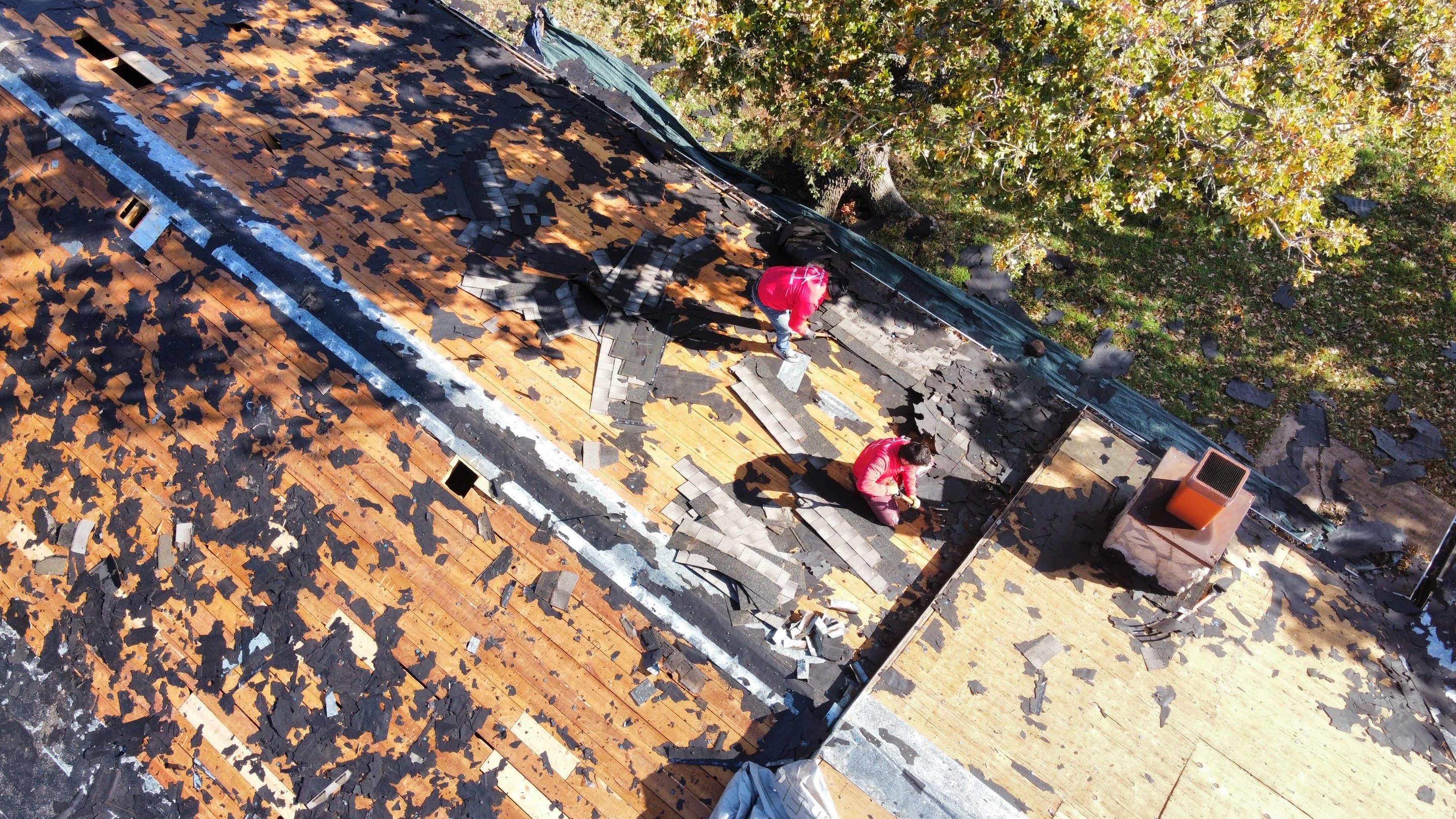 Residential Roofing Installation using GAF Natural Shadow  by A & H Roofing and Contracting