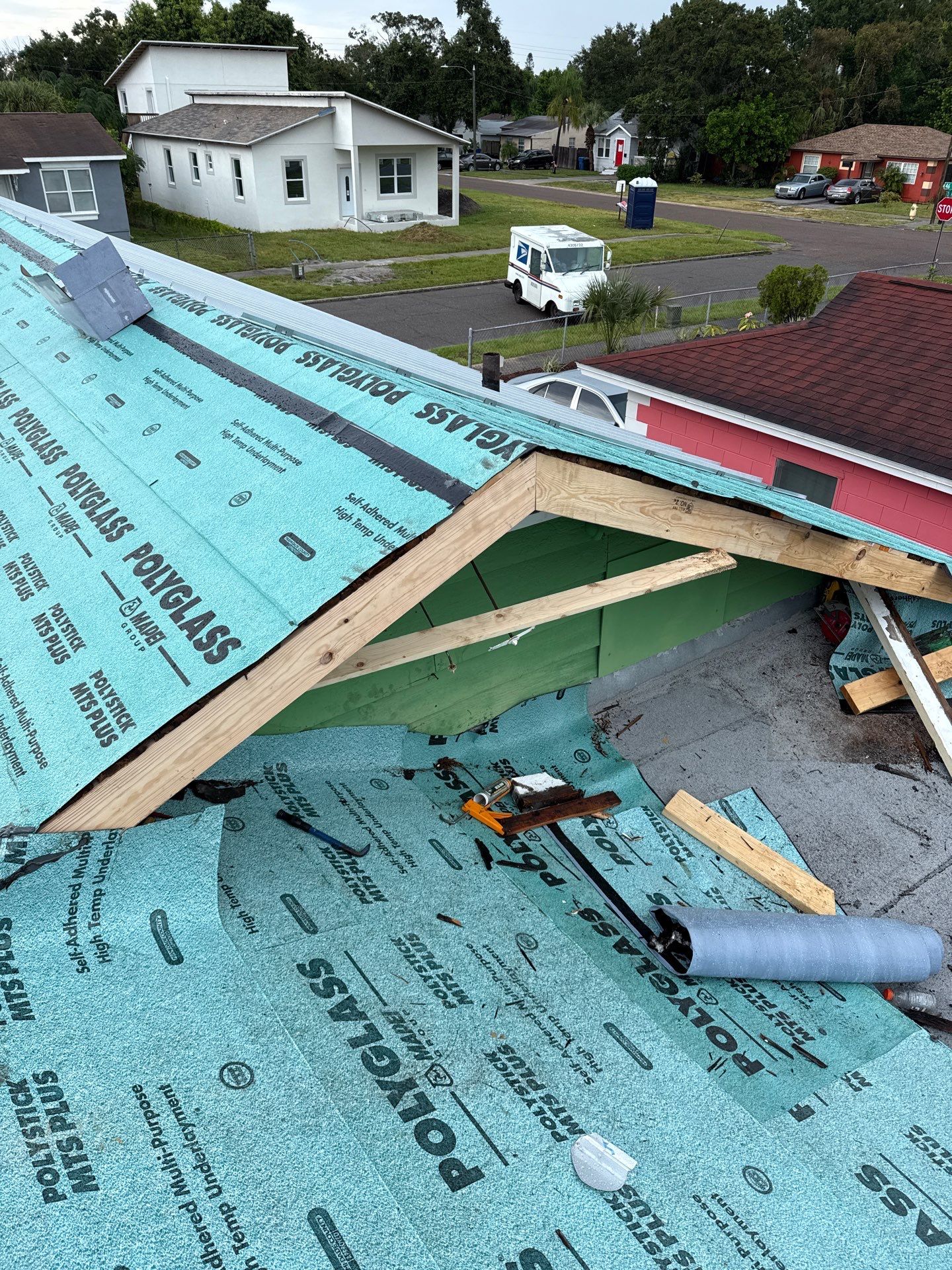 Project in St. Petersburg 33711 by Mitchell Roofing Company LLC