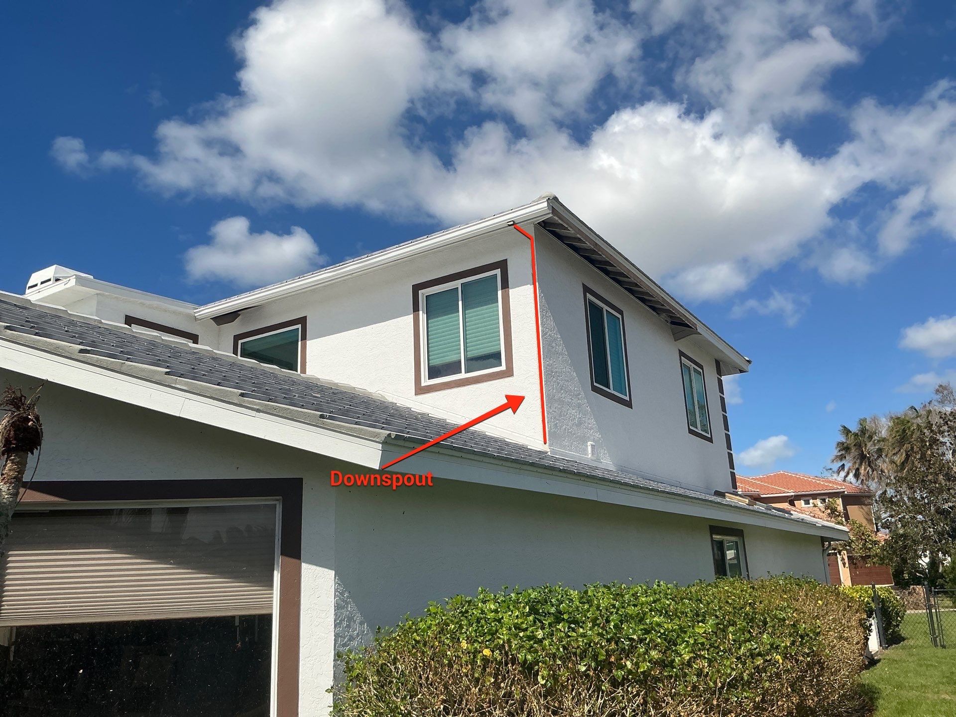 Repainting and Upgrading Gutters in Sarasota FL by Gutter Professors