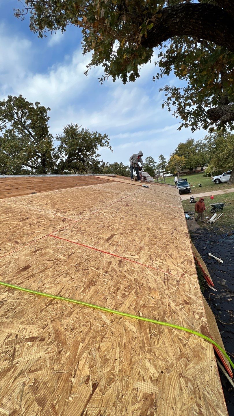 Residential Roofing Installation using GAF Natural Shadow  by A & H Roofing and Contracting