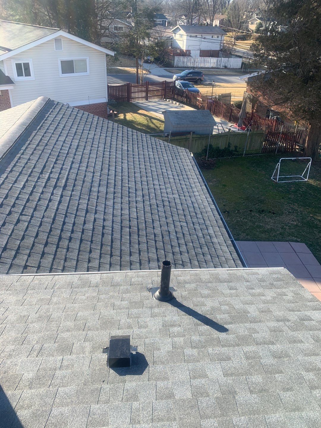 Roof Replacement using GAF Timberline HDZ by American Home Contractors