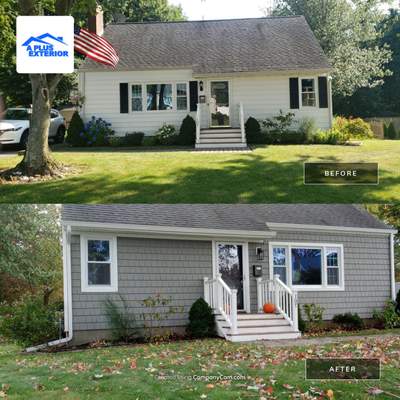 Siding Installation using Certainteed Cedar Impressions