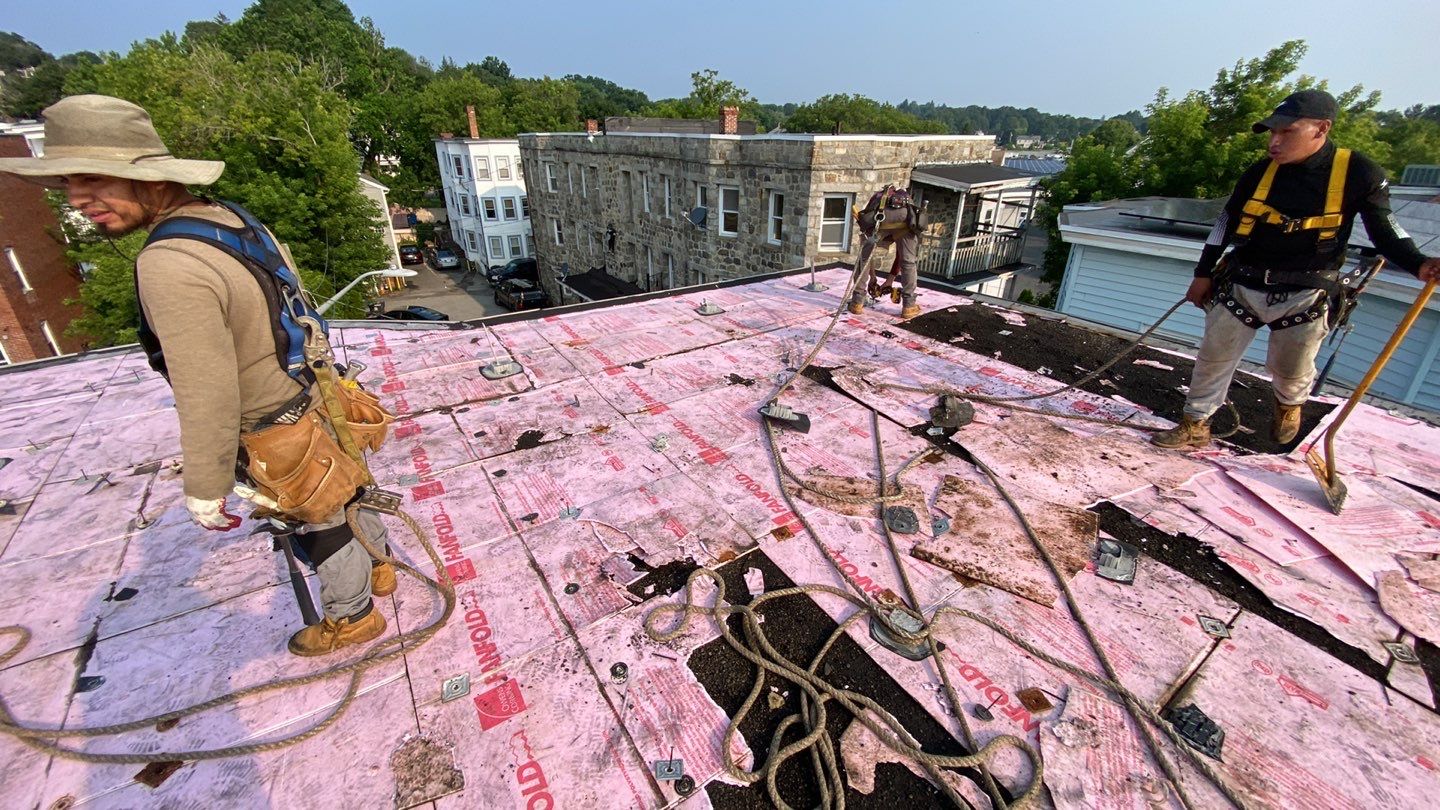 Residential Roofing Installation using EPDM/Rubber by Sensible Home Solutions
